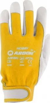 Pracovní rukavice ARDON Hobby kombinované s prodejní etiketou