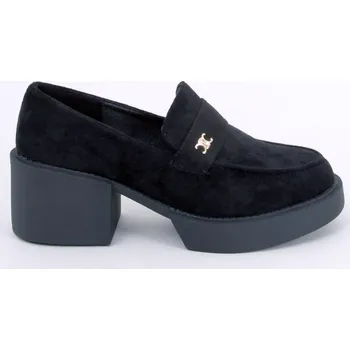 Dámské mokasíny Dámské mokasiny NS382P černé - Inello 36