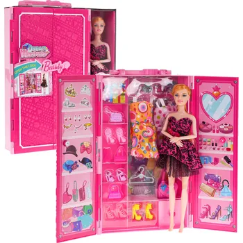 Panenka RKToys Panenka Pretty s šatníkem