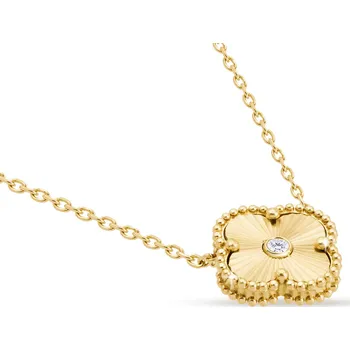 Řetízek Ellami SOFIA 1949 Řetízek z chirurgické oceli s přívěskem, květina Ellami