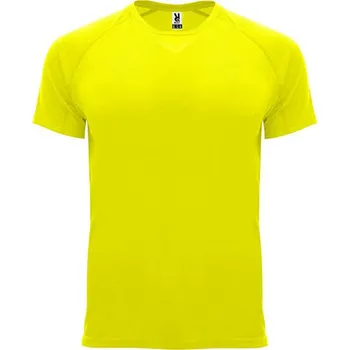 Pánské oblečení Roly Bahrain Pánské funkční tričko CA0407 Fluor Yellow 221 XL