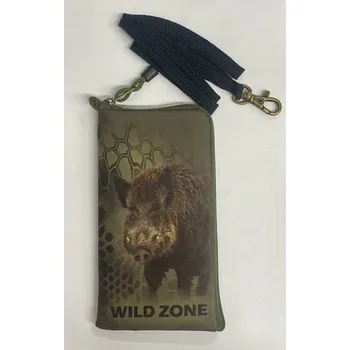 Pouzdro na mobilní telefon WILD ZONE velké 8x15cm divočák