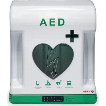 Defibrilátor ARKY ARKY ARKY CORE Plus cabinet - venkovní skříňka s alarmem s kódovým zámkem