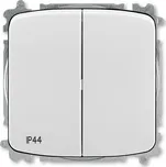 ABB 3559A-A52940 S Přepínač dvojitý střídavý, s krytem, řazení 6+6, IP44, bezšroubové svorky