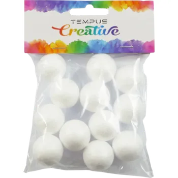 Polystyren koule 3cm, 12ks-doprodej
