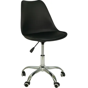 Dětská otočná židle Milano černá