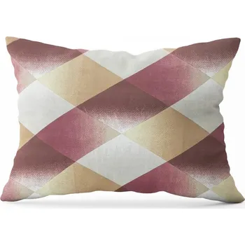 Povlak na dekorativní polštářek Povlak na polštář Hnědá mozaika 70x90 cm - zvýhodněný produkt