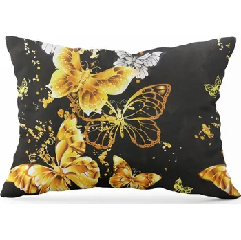 Povlak na dekorativní polštářek Povlak na polštář Motýli 70x90 cm - zvýhodněný produkt