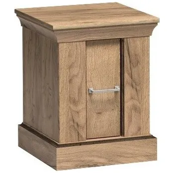 Noční stolek Nábytek PEGAS s.r.o. Noční stolek ANTICA A7 Kraft zlatý