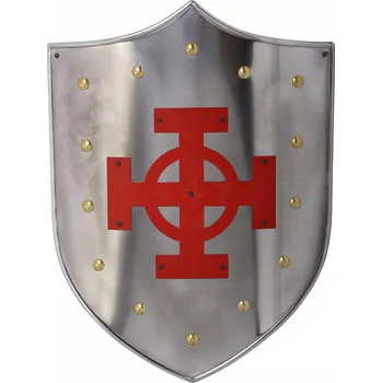 Replika zbraně Marto Dekorační štít "Swiss" s červeným keltským křížem | Marto, Toledo - Outlet