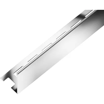 Podlahová lišta ACARA SP1 ukončovací lišta L, nerez V2A superlesk, 30 mm, 3 m AAELL 300/3