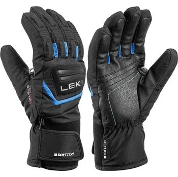 LEKI GRIFFIN 3D JUNIOR Black/Cyan Velikost: 6
