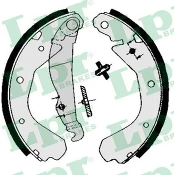 Brzdová čelist Sada brzdových čelistí LPR 04660