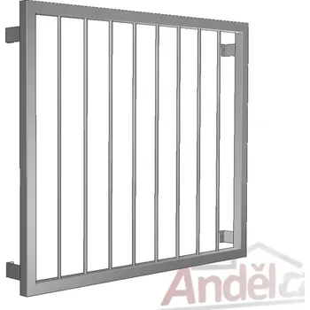 Zábradlí MODEL 07- svislá výplň Nerez kartáčovaný satén