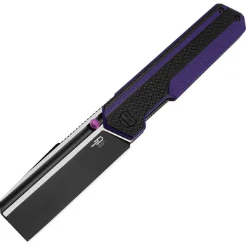 kapesní nůž Zavírací nůž Bestech Knives Tardis Black Purple G10
