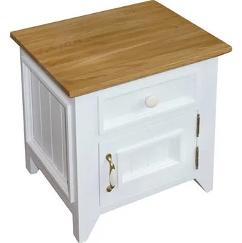 Komoda Noční stolek PROVENCE SN3P SKLADEM Barevné provedení: Bílá