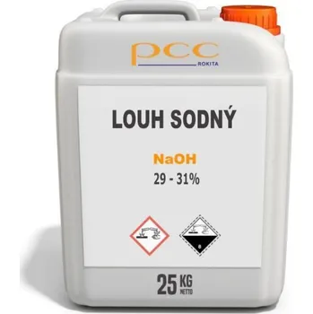 Čistič odpadu Louh sodný, hydroxid sodný (vodný roztok 29 - 31%), kanystr 25 kg