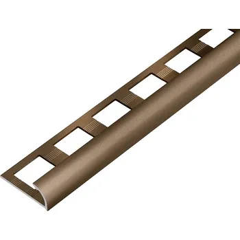 ACARA SP13 ukončovací lišta C, STANDARD, hliník elox bronz, 10 mm, 2,5 m 36101A-B