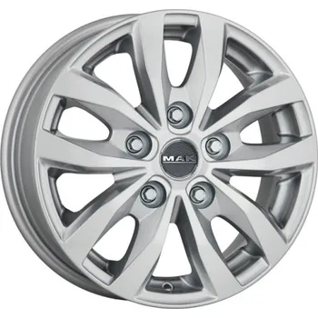 Alu kolo MAK Alu Kola Mak Load5 7x17 5x118 ET45 Silver 71.1