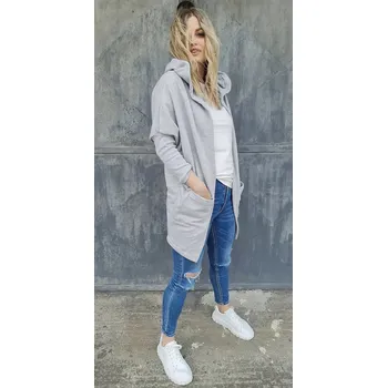 Dámská mikina mikina M.ASCH-Be original Cardigan Oversize - Grey S/M