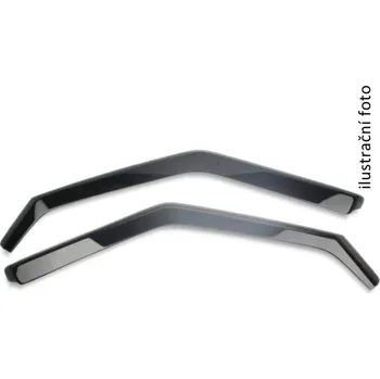 Plexi ofuk oken Ofuky Nissan Juke II, 2dílná sada, HEKO