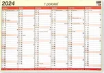BOBO Kalendář lístkový A5 2024