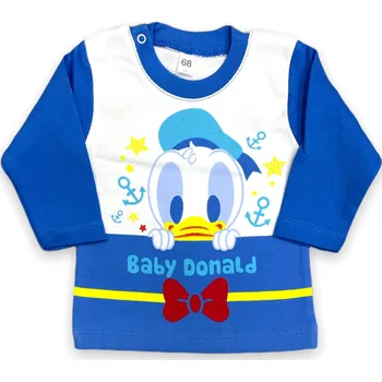 Tričko dl. rukáv Baby Donald 74
