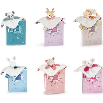 Hračka pro nejmenší Doudou et Compagnie Paris Doudou Dárková sada - Plyšová mini hračka muchláček 20 cm