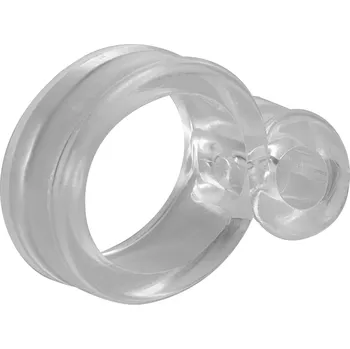 Walteco Designová zarážka na kliku, jednoduchá, plast, transparentní Množství: 2 ks