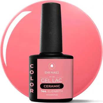 Lak na nehty ENII NAILS Gel lak Ceramic 144 Elizabeth - gelový lak bez HEMA, 10 ml