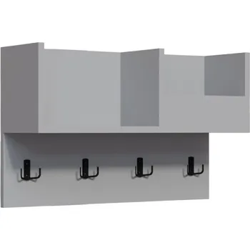 Věšák ASIR Samuel předsíňový věšák bílý