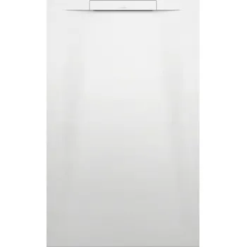 Sprchová vanička Laufen Pro - vanička obdélníková 130x80 s lineárním odtokem na kratší straně, Marbond bílá H2111820000001