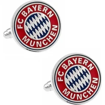 Manžetový knoflíček Manžetové knoflíčky FC Bayern Červená