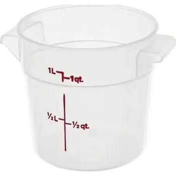 Dóza na potraviny Nádoba polypropylenová s odměrkou 0,9 l