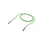 SIEMENS Patch cord RJ45 vidlice,z obou stran S/FTP 5e 1m PVC zelená