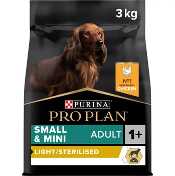 Krmivo pro psa Purina Pro Plan Dog Adult Small & Mini Light/Sterilised chicken 3 kg
