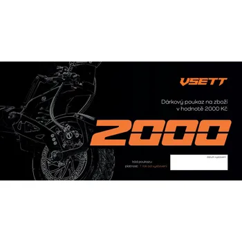 Dárkový potravinový koš Dárkový voucher na 2000 Kč