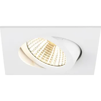 BIG WHITE (SLV) NEW TRIA 68 stropní vestavné svítidlo, 1800-3000K, 38°, IP 20, čtvercové, bílá 1007427