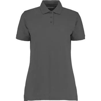 Dámské tričko Kustom Kit Dámské polo triko KK703 Charcoal 40 (L/14)