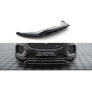 Karosérie Spojler pod nárazník lipa Jaguar E-Pace R-Dynamic Mk1 černý lesklý plast