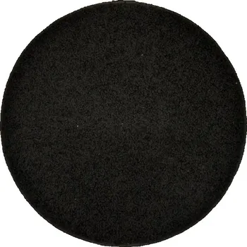Koberec Kusový koberec Color shaggy antraciet Varianta: Kulatý průměr 57 cm-SLEVA