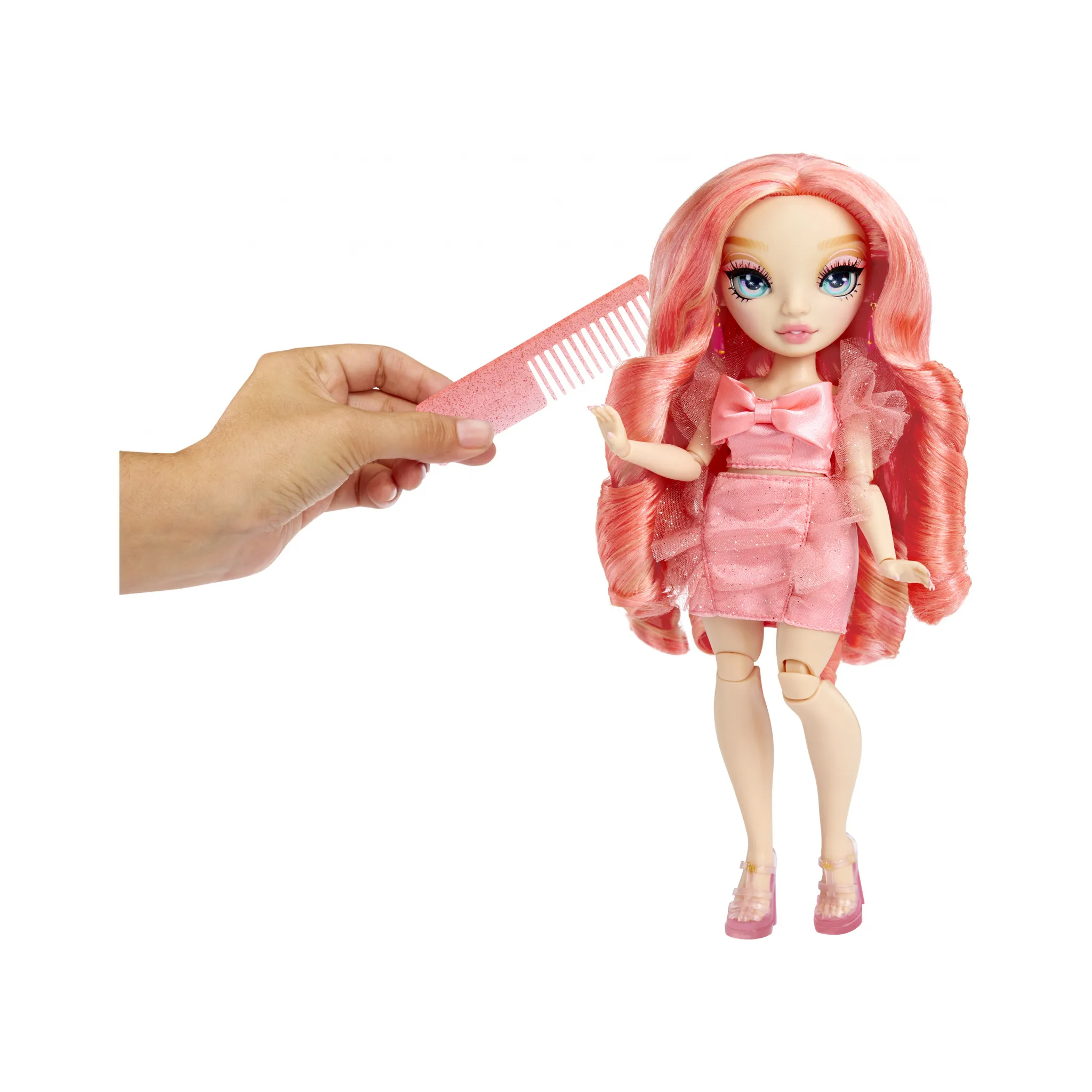 Fotografie 7 - Panenka MGA Rainbow High Fashion Doll New Friends Pinkly Paige