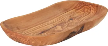 ČistéDřevo OL54 miska z olivového dřeva oválná 26 x 15 x 3 cm