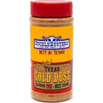 Koření Suckle Busters BBQ koření Texas Gold Dust 340g