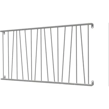 Zábradlí MODEL 10- svislá výplň- Zábradlí pro francouzská okna Nerez kartáčovaný satén