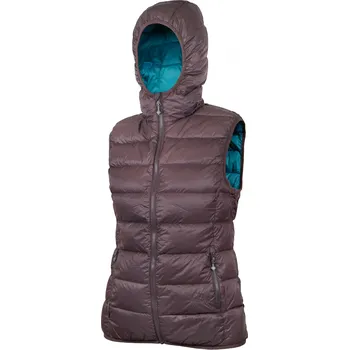 Dámská vesta WARMPEACE Yuba L hnědá