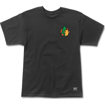 Pánské tričko GRIZZLY triko - Evergreen Ss Tee Blk (BLK) velikost: S