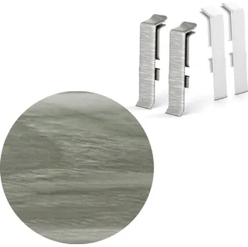 soklová lišta AP31 spojka k soklové liště NG62, PVC chateau, 62 mm, 2 ks