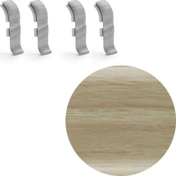 Podlahová lišta SALAG AP28 spojka k liště NGF56, PVC hruška Denver, 56 mm, 4 ks