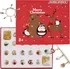 Vánoční dekorace Kruzzel Adventní kalendář pro děti 22643